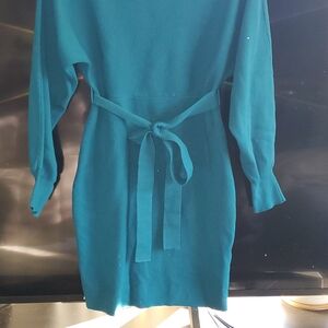 Elegant Teal Dress